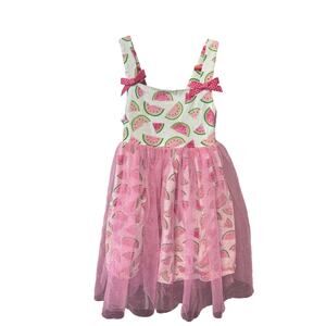 *LAST CHANCE* 5/$20 Sleeveless Watermelon Dress - 3T